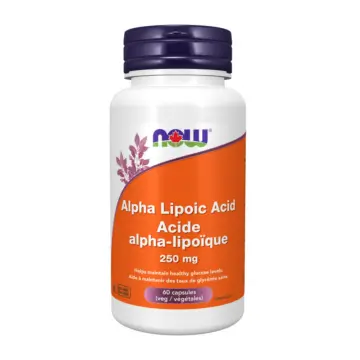 NOW | Alpha Lipoic Acid 250mg Vegetarian Capsules