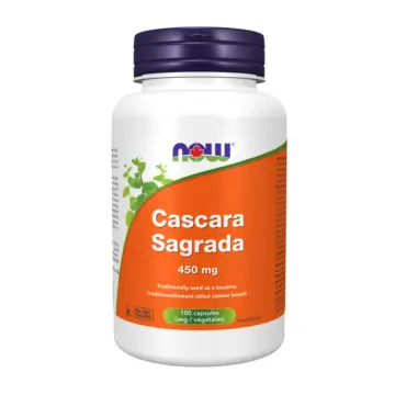 NOW | Cascara Sagrada 450mg Vegetarian Capsules