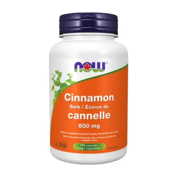 NOW | Cinnamon Bark 600mg Vegetarian Capsules