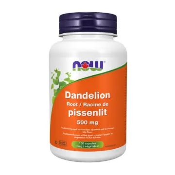 NOW | Dandelion Root 500mg Vegetarian Capsules