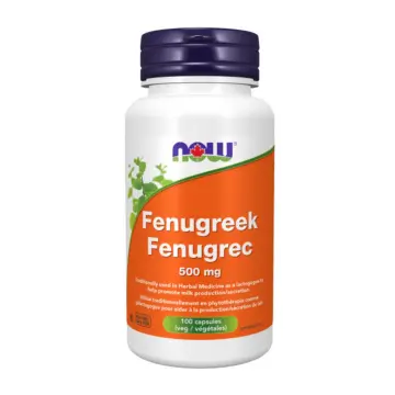 NOW | Fenugreek 500mg Vegetarian Capsules