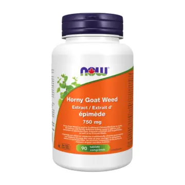 NOW | Horny Goat Weed 750mg Tablets