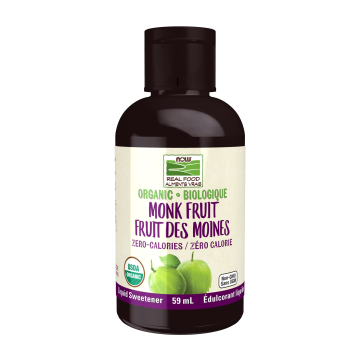 NOW | Organic Monk Fruit Liquid Sweetener