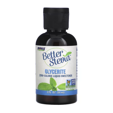 NOW | BetterStevia Glycerite Alcohol Free Liquid Sweetener