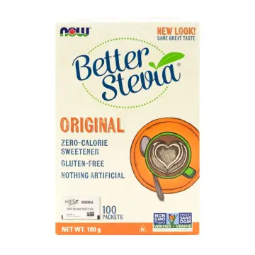 NOW | BetterStevia Original Zero-Cal Sweetener Packets