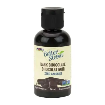 NOW | BetterStevia Zero-Cal Dark Chocolate Flavoured Liquid Sweetener