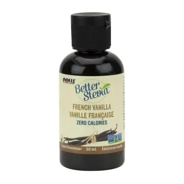 NOW | BetterStevia Zero-Cal French Vanilla Flavoured Liquid Sweetener