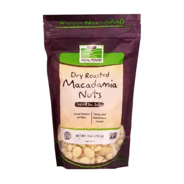 NOW | Dry Roasted Macadamia Nuts With Sea Salt
