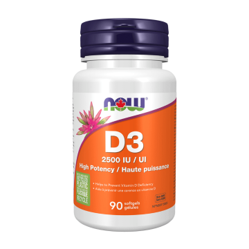 NOW | Vitamin D3 2500IU Softgels