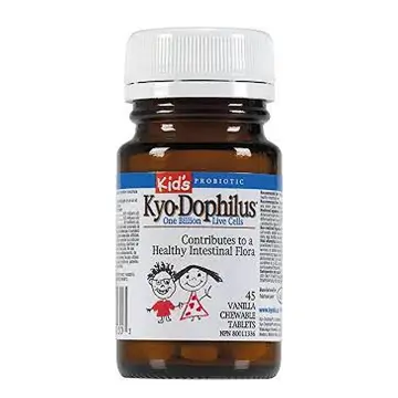 Kyolic | Kyo-Dophilus Kid's Chewable Vanilla Flavour Probiotic Tablets