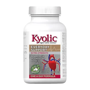 Kyolic | Aged Garlic Extract Everyday Support Extra Strength Tablets