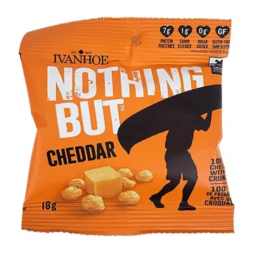 Ivanhoe | Nothing But Cheddar Cheese Snack