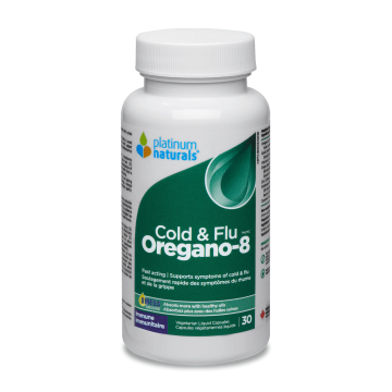 Platinum Naturals | Oregano-8 Cold & Flu 30 Vegetarian Capsules