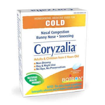 Boiron | Coryzalia Tablets