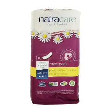 Natracare | Organic Cotton Nighttime Maxi Pads