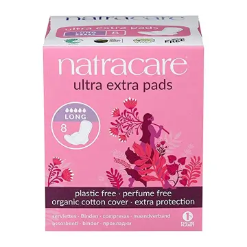 Natracare | Organic Cotton Long Ultra Extra Pads With Wings