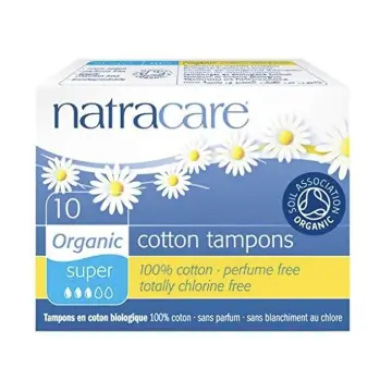 Natracare | Organic Cotton Super No Applicator Tampons