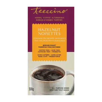 Teeccino | Hazelnut Ground Herbal Coffee Alternative