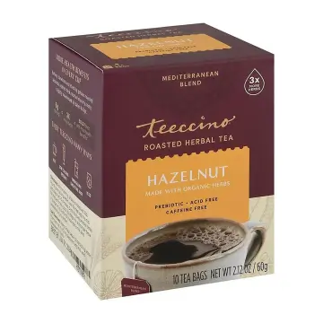 Teeccino | Hazelnut Roasted Herbal Tea 10 Bags