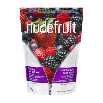 Zastfoods | Nudefruit Four Very Bare Berries 500g