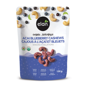 Elan | Organic Acai Blueberry Cashews 150g