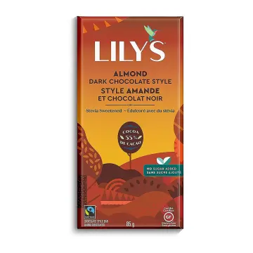 Lily's | Almond Sugar Free Dark Chocolate Bar