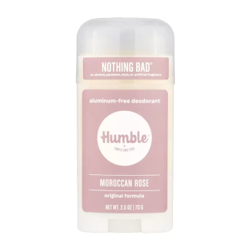 Humble Brands | Deodorant Stick Aluminum Free Moroccan Rose 70g