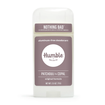Humble Brands | Deodorant Stick Aluminum Free Patchouli & Copal 70g