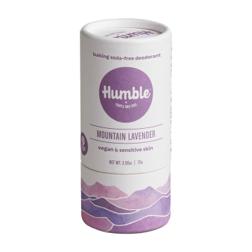 Humble Brands | Deodorant Aluminum & Baking Soda Free Mountain Lavender 75g