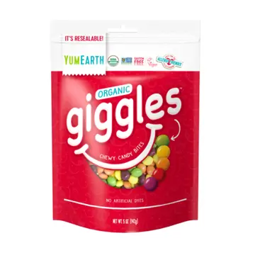 Yum Earth | Giggles Chewy Candy Bites