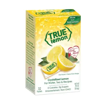 True Lemon | Crystallized Lemon Packets 32pk (26g)