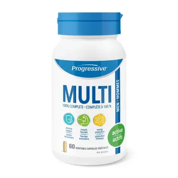 Progressive | Active Men Multivitamin Vegetarian Capsules