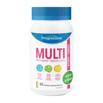 Progressive | Active Women Multivitamin Vegetarian Capsules 120's