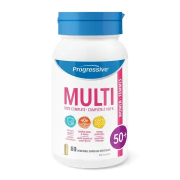 Progressive | Women 50+ Multivitamin Vegetarian Capsules