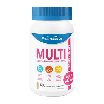 Progressive | Adult Women Multivitamin Vegetarian Capsules 120's