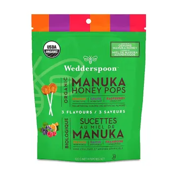 Wedderspoon | Manuka Honey Pops 24pk  Net Wt. 120g