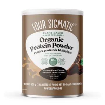 Four Sigmatic | Creamy Cacao Plant-Based Protein Powder With Mushrooms & Adaptogens