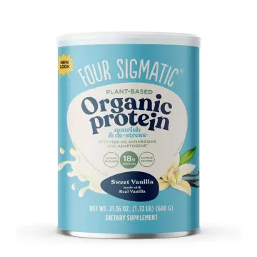 Four Sigmatic | Sweet Vanilla Plant-Based Protein Powder With Mushrooms & Adaptogens