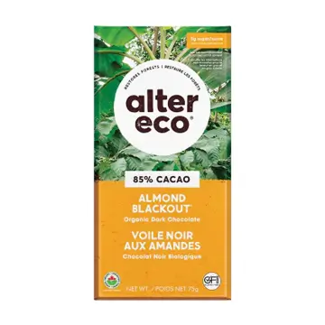 Alter Eco | Almond Blackout Chocolate Bar