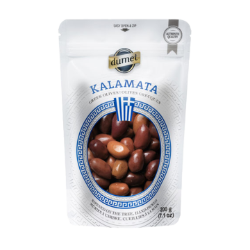 Dumet | Kalamata Black Greek Olives With Pits 200g