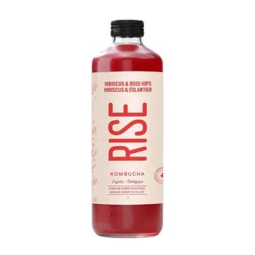Rise | Hibiscus & Rose Hips Kombucha 1 Litre