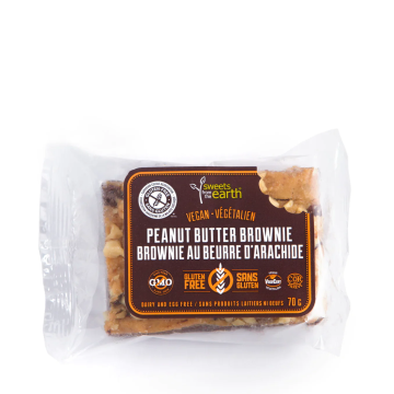 Sweets From The Earth | Peanut Butter Brownie 75g