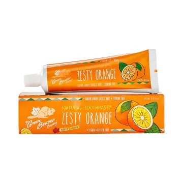 The Green Beaver Company | Zesty Orange Natural Toothpaste