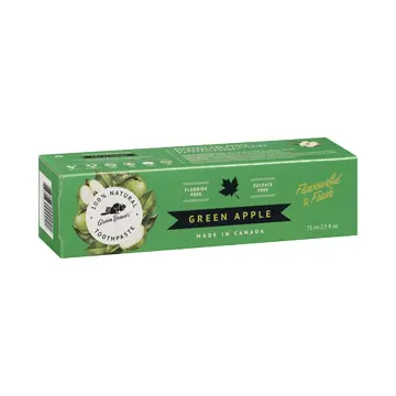 The Green Beaver Company | Green Apple Natural Toothpaste
