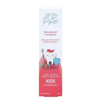 The Green Beaver Company | Strawberry Kids Naturapeutic Toothpaste