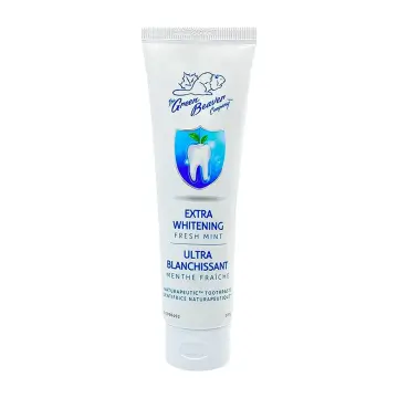 The Green Beaver Company | Extra Whitening Fresh Mint Naturapeutic Toothpaste