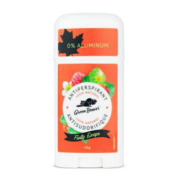 The Green Beaver Company | Fruity Escape Natural Antiperspirant Stick