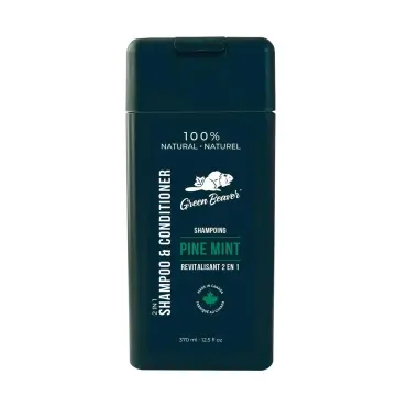 The Green Beaver Company | Men 2-In-1 Pine Mint Shampoo/Conditioner