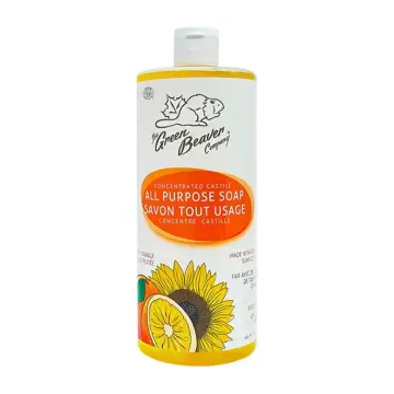 The Green Beaver Company | All Purpose Zesty Orange Liquid Soap