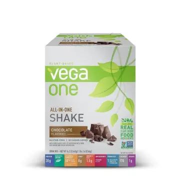 Vega | Vega One All-In-One Shake Chocolate Flavour Drink Mix Powder Packet 46g
